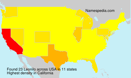 Surname Leonilo in USA Surname Leonilo in USA