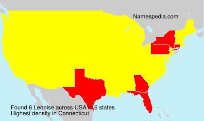 Surname Leonise in USA Surname Leonise in USA