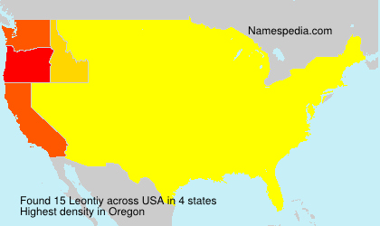 Surname Leontiy in USA Surname Leontiy in USA