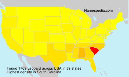 Surname Leopard in USA Surname Leopard in USA