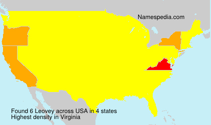Surname Leovey in USA Surname Leovey in USA