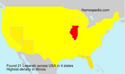 Surname Leparski in USA Surname Leparski in USA
