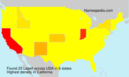 Surname Lepell in USA Surname Lepell in USA