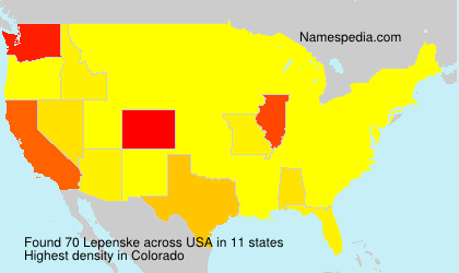 Surname Lepenske in USA Surname Lepenske in USA