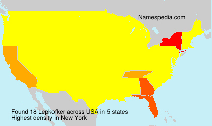 Surname Lepkofker in USA