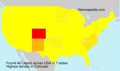 Surname Leplatt in USA Surname Leplatt in USA
