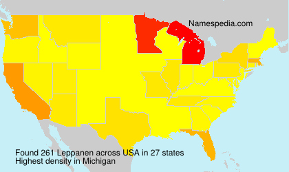 Surname Leppanen in USA Surname Leppanen in USA