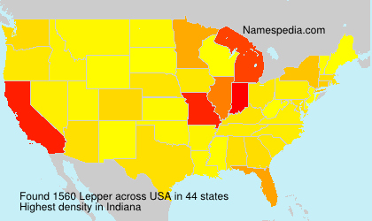 Surname Lepper in USA Surname Lepper in USA