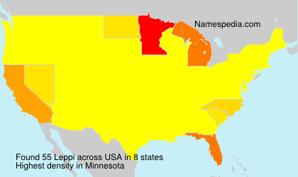 Surname Leppi in USA Surname Leppi in USA