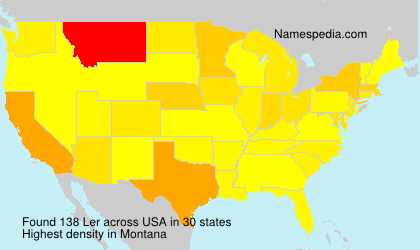 Surname Ler in USA Surname Ler in USA