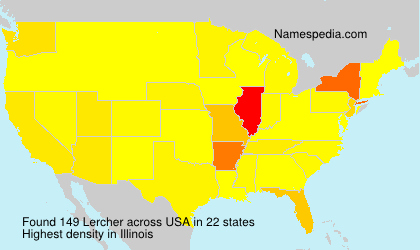 Surname Lercher in USA Surname Lercher in USA