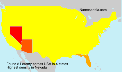 Surname Leremy in USA Surname Leremy in USA