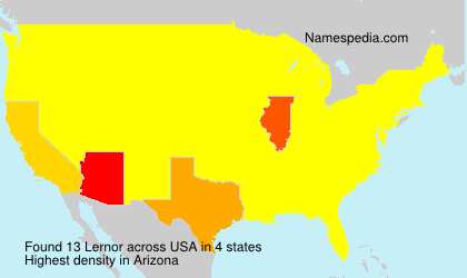 Surname Lernor in USA Surname Lernor in USA