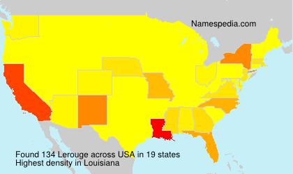 Surname Lerouge in USA Surname Lerouge in USA