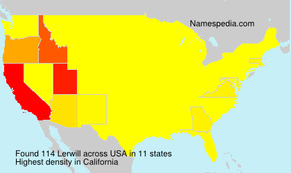 Surname Lerwill in USA Surname Lerwill in USA