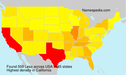 Surname Lesa in USA Surname Lesa in USA