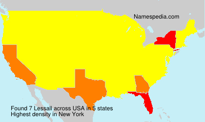 Surname Lessall in USA Surname Lessall in USA