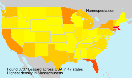 Surname Lessard in USA Surname Lessard in USA