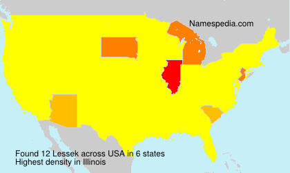 Surname Lessek in USA Surname Lessek in USA