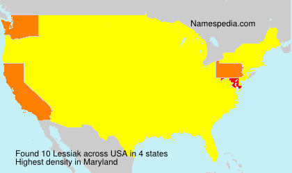 Surname Lessiak in USA Surname Lessiak in USA