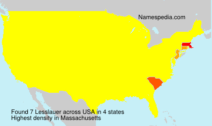 Surname Lesslauer in USA Surname Lesslauer in USA