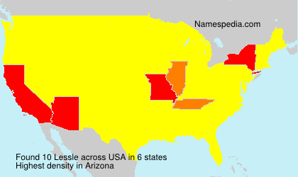 Surname Lessle in USA Surname Lessle in USA