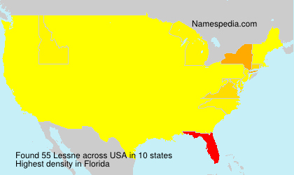 Surname Lessne in USA Surname Lessne in USA