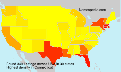 Surname Lestage in USA Surname Lestage in USA