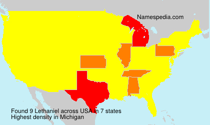 Surname Lethaniel in USA Surname Lethaniel in USA