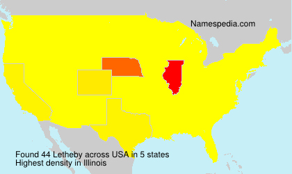 Surname Letheby in USA Surname Letheby in USA