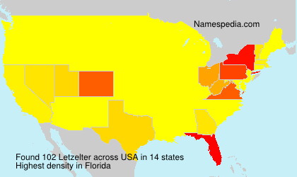 Surname Letzelter in USA Surname Letzelter in USA