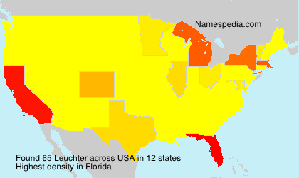 Surname Leuchter in USA Surname Leuchter in USA