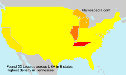 Surname Leuciuc in USA Surname Leuciuc in USA