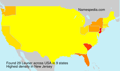 Surname Leuner in USA Surname Leuner in USA