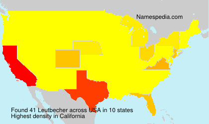 Surname Leutbecher in USA Surname Leutbecher in USA