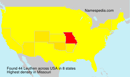 Surname Leuthen in USA Surname Leuthen in USA