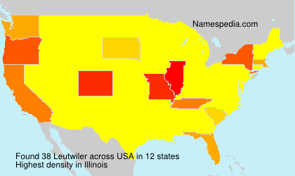 Surname Leutwiler in USA Surname Leutwiler in USA