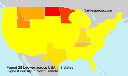 Surname Leuwer in USA Surname Leuwer in USA