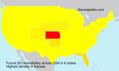 Surname Levendofsky in USA Surname Levendofsky in USA