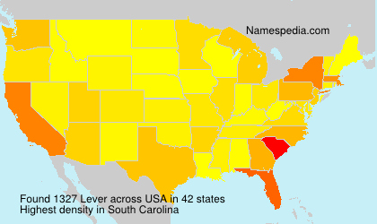 Surname Lever in USA Surname Lever in USA