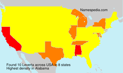Surname Leverta in USA Surname Leverta in USA