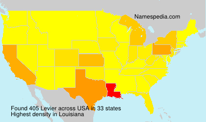 Surname Levier in USA Surname Levier in USA