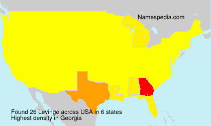 Surname Levinge in USA Surname Levinge in USA