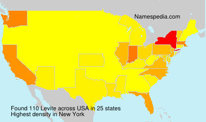 Surname Levite in USA Surname Levite in USA