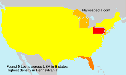 Surname Levits in USA Surname Levits in USA