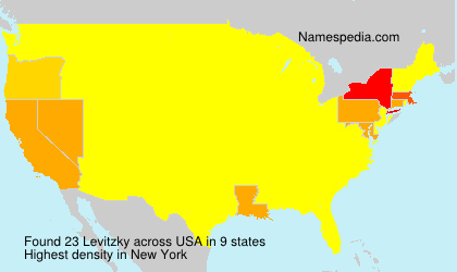 Surname Levitzky in USA Surname Levitzky in USA