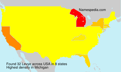 Surname Levye in USA Surname Levye in USA