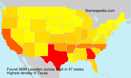 Surname Lewallen in USA Surname Lewallen in USA