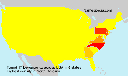 Surname Lewanowicz in USA Surname Lewanowicz in USA