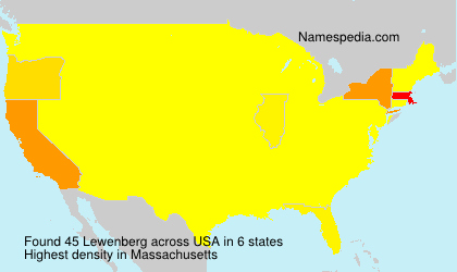 Surname Lewenberg in USA Surname Lewenberg in USA